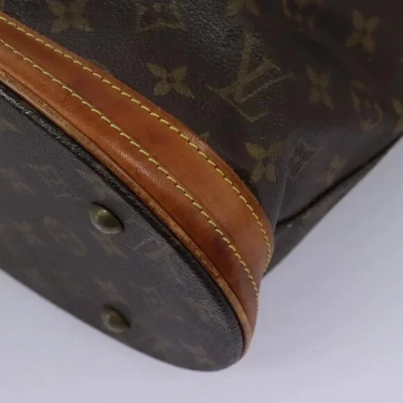LOUIS VUITTON Monogram Bucket PM Shoulder Bag M42238 LV Auth 103423 - Picture 13 of 15